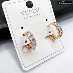 Сережки Xuping18К 19009 (1,2 см)